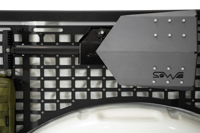 Ford F-150 Bed Side Molle Panels - Driver Side - Addictive Desert Designs - Full Set - Hammer Black - `21-`27